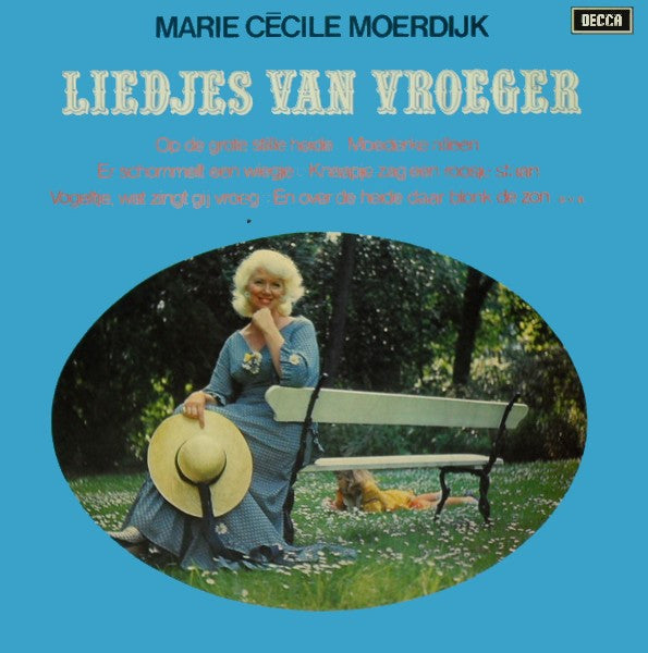 Marie-Cecile Moerdijk - Liedjes Van Vroeger (LP) 41709 Vinyl LP Vinyl Goed / Hoes Goed