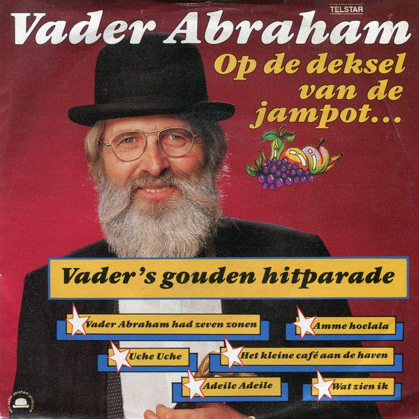 Vader Abraham - Op De Deksel Van De Jampot 43119 Vinyl Singles Vinyl Goed / Hoes Goed