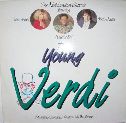 New London Chorale - The Young Verdi (LP) 44643 Vinyl LP Vinyl Goed / Hoes Goed