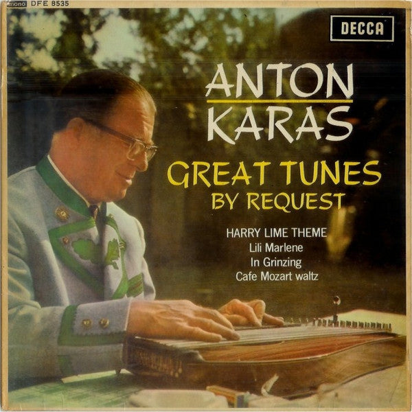 Anton Karas - Great Tunes By Request 13788 Vinyl Singles EP Vinyl Goed / Hoes Goed