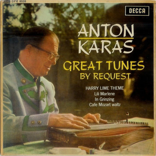 Anton Karas - Great Tunes By Request 13788 Vinyl Singles EP Vinyl Goed / Hoes Goed