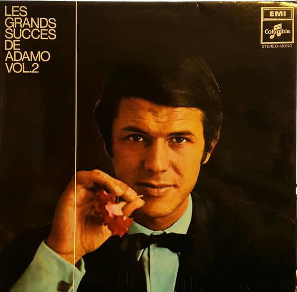 Adamo - Les Grands Succes De Adamo Vol. 2 (LP) Vinyl LP Vinyl Zeer Goed / Hoesje Goed "VINYLSINGLES.NL"