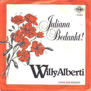 Willy Alberti - Juliana Bedankt 35226 Vinyl Singles Vinyl Goed / Hoes Goed