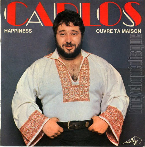 Carlos - Happiness 12936 Vinyl Singles Vinyl Goed / Hoes Goed