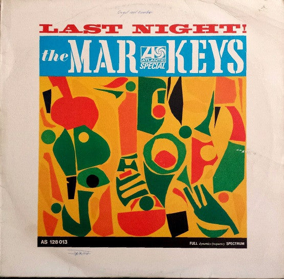 Mar-Keys - Last Night! (LP) 42805 Vinyl LP Vinyl Goed / Hoes Goed