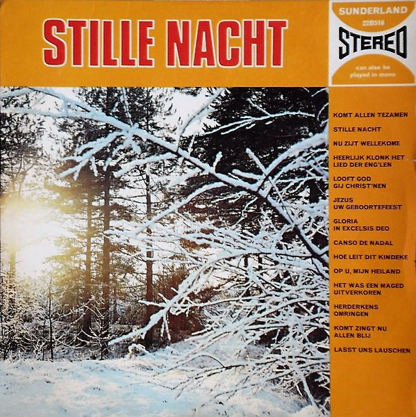Various - Stille Nacht (LP) 43254 Vinyl LP Vinyl Goed / Hoes Goed