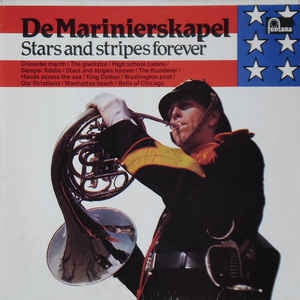 Marinierskapel - Stars And Stripes Forever (LP) 43636 Vinyl LP Vinyl Goed / Hoes Goed