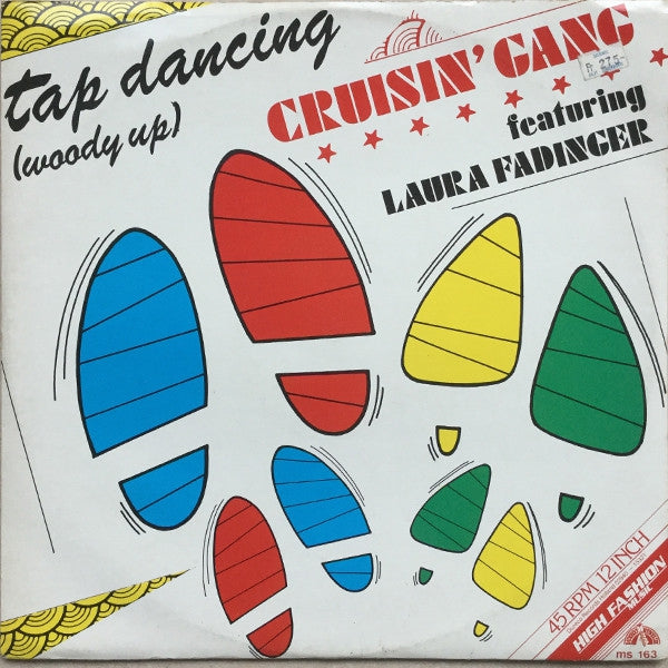 Cruisin' Gang Featuring Laura Fadinger - Tap Dancing (Maxi-Single) Maxi-Singles Vinyl Zeer Goed / Hoesje Goed "VINYLSINGLES.NL"