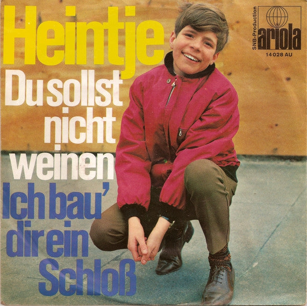 Heintje - Du Sollst Nicht Weinen 37272 Vinyl Singles Vinyl Goed / Hoes Goed