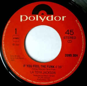 La Toya Jackson - If You Feel The Funk 14406 Vinyl Singles Vinyl Goed / Hoes Goed