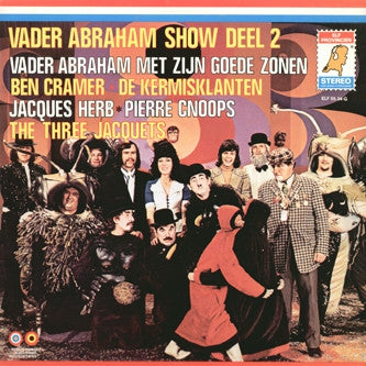 Various - Vader Abraham Show Deel 2 (LP) 41474 Vinyl LP Vinyl Goed / Hoes Goed