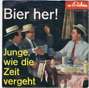 Onkel Teddy Und Seine Rocking Boys - Junge, Wie Die Zeit Vergeht Vinyl Singles Vinyl Goed / Hoes Goed