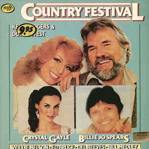 Various - Country Festival (LP) 43757 Vinyl LP Vinyl Goed / Hoes Goed
