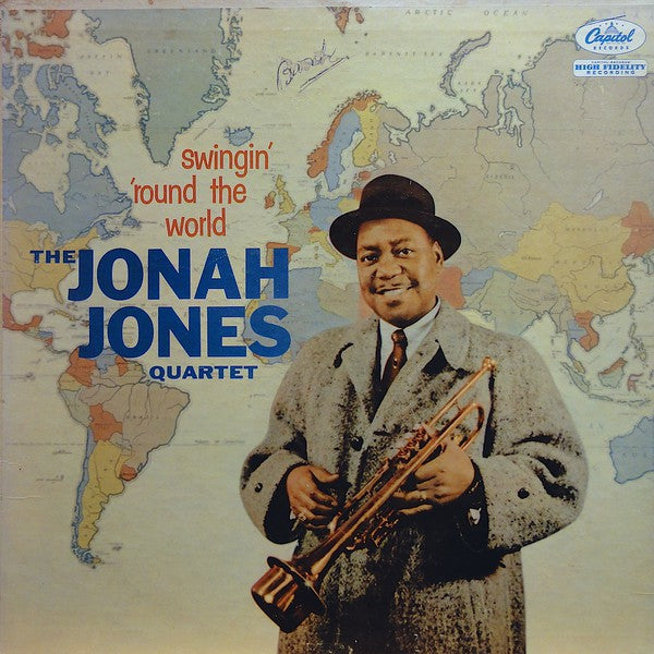 Jonah Jones - Swingin' Around The World (LP) 42719 Vinyl LP Vinyl Goed / Hoes Goed