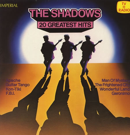 Shadows - 20 Greatest Hits (LP) 43376 Vinyl LP Vinyl Goed / Hoes Goed