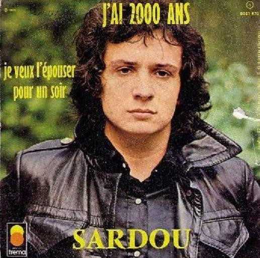 Sardou - Je Veux L'Epouser Pour Un Soir 13688 Vinyl Singles Vinyl Goed / Hoes Goed