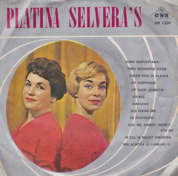 Selvera's - Platina Selvera's 22031 Vinyl Singles EP Vinyl Goed / Hoes Goed