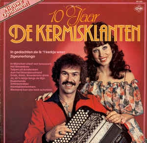 Kermisklanten - 10 Jaar De Kermisklanten (LP) 43466 Vinyl LP Vinyl Goed / Hoes Goed