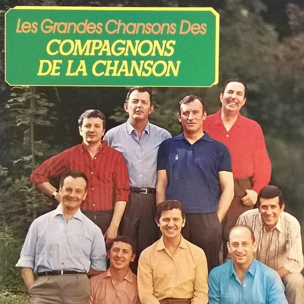 Compagnons De La Chanson - Les Grandes Chansons Des (LP) Vinyl LP Vinyl Zeer Goed / Hoesje Goed "VINYLSINGLES.NL"