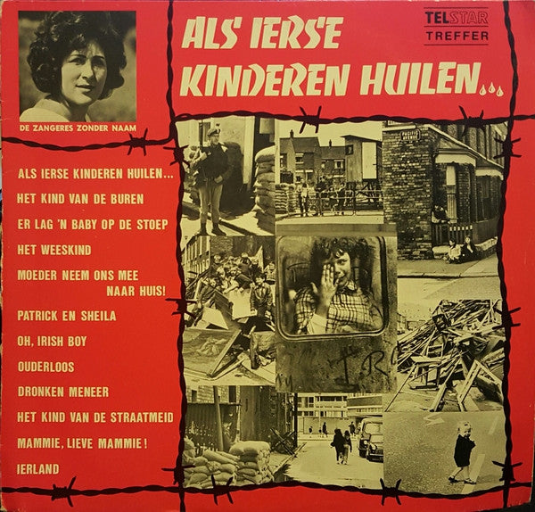 Zangeres Zonder Naam - Als Ierse Kinderen Huilen (LP) Vinyl LP Vinyl Goed / Hoes Goed