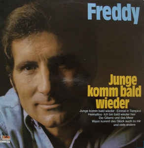Freddy - Junge Komm Bald Wieder (LP) Vinyl LP Vinyl Zeer Goed / Hoesje Goed "VINYLSINGLES.NL"