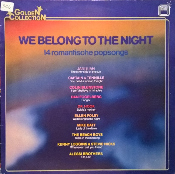 Various - We Belong To The Night (LP) 44220 Vinyl LP Vinyl Goed / Hoes Goed