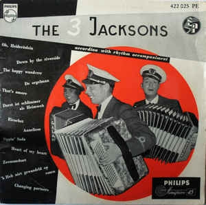 3 Jacksons - Accordion With Rhythm Accompaniment 13828 Vinyl Singles EP Vinyl Goed / Hoes Goed