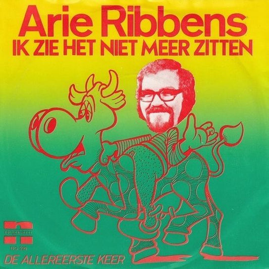 Arie Ribbens - Ik Zie Het Niet Meer Zitten 13198 Vinyl Singles Vinyl Goed / Hoes Goed