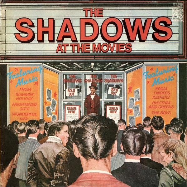 Shadows - The Shadows At The Movies (LP) 43003 Vinyl LP Vinyl Goed / Hoes Goed