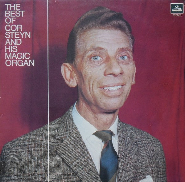 Cor Steyn - The Best Of Cor Steyn And His Magic Organ (LP) Vinyl LP Vinyl Zeer Goed / Hoesje Goed "VINYLSINGLES.NL"