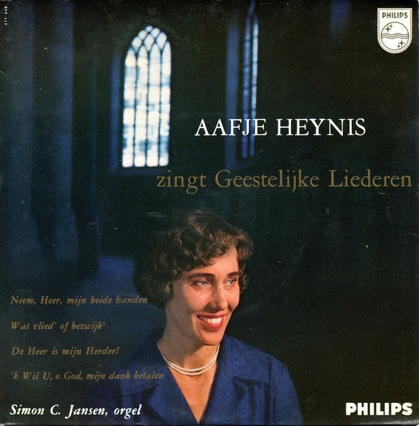 Aafje Heynis - Zingt Geestelijke Liederen Vinyl Singles EP Vinyl Zeer Goed / Hoesje Goed "VINYLSINGLES.NL"