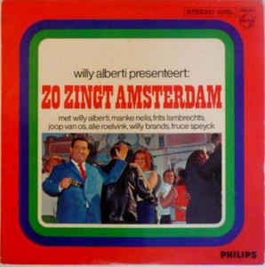 Various - Willy Alberti Presenteert: Zo Zingt Amsterdam (LP) 43381 Vinyl LP Vinyl Goed / Hoes Goed