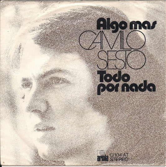 Camilo Sesto - Algo Mas 21801 Vinyl Singles Vinyl Goed / Hoes Goed