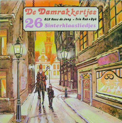Damrakkertjes - 26 Sinterklaasliedjes (LP) Vinyl LP Vinyl Zeer Goed / Hoesje Goed "VINYLSINGLES.NL"