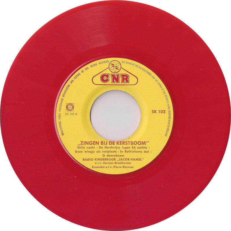 Kinderkoor Jacob Hamel - Zingen Bij De Kerstboom 19595 Vinyl Singles Vinyl Goed / Hoes Generic