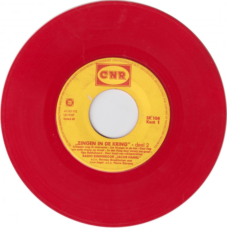 Kinderkoor Jacob Hamel - Zingen In De Kring 2 34791 Vinyl Singles Vinyl Goed / Hoes Goed