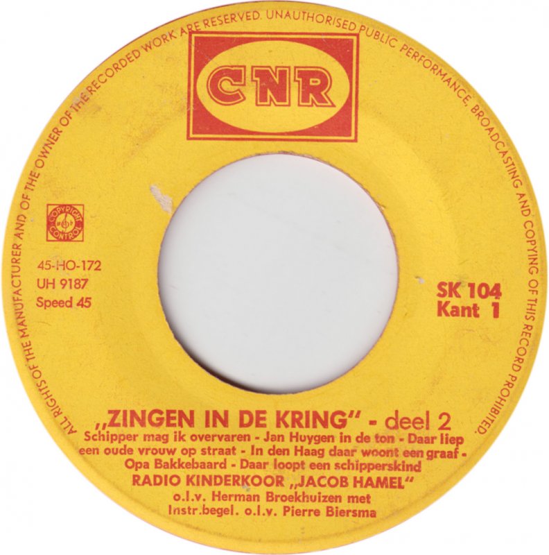 Kinderchor Jacob Hamel - Singen im Kreis 2 34791