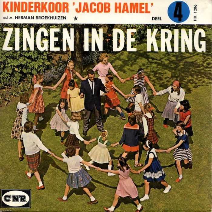 Kinderkoor Jacob Hamel - Zingen In De Kring 4 18089 (B) Vinyl Singles EP Vinyl Goed / Hoes Redelijk