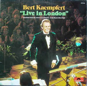 Bert Kaempfert - Live In London (LP) 44976 Vinyl LP Vinyl Goed / Hoes Goed