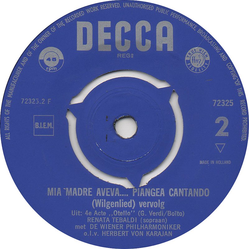 Renata Tebaldi - Mia Madre Aveva 14576