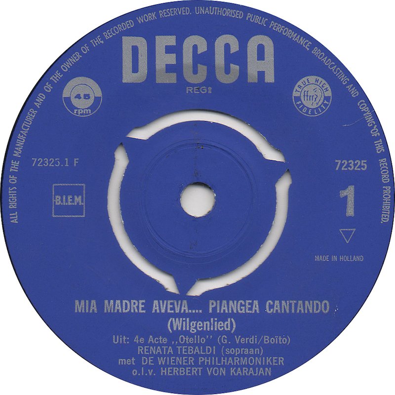 Renata Tebaldi - Mia Madre Aveva 14576