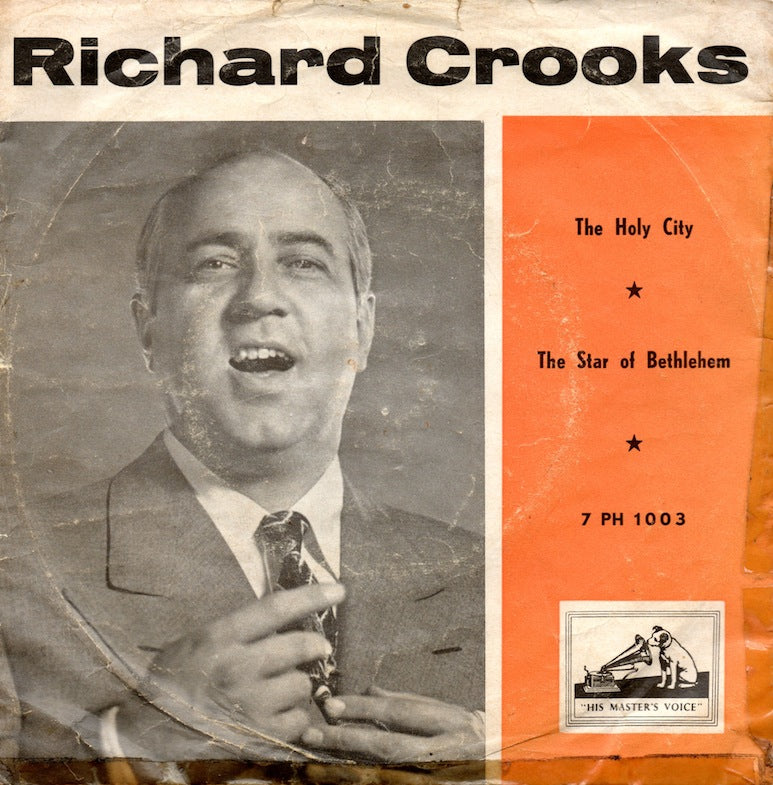 Richard Crooks - The Holy City 02046 Vinyl Singles Vinyl Goed / Hoes Goed