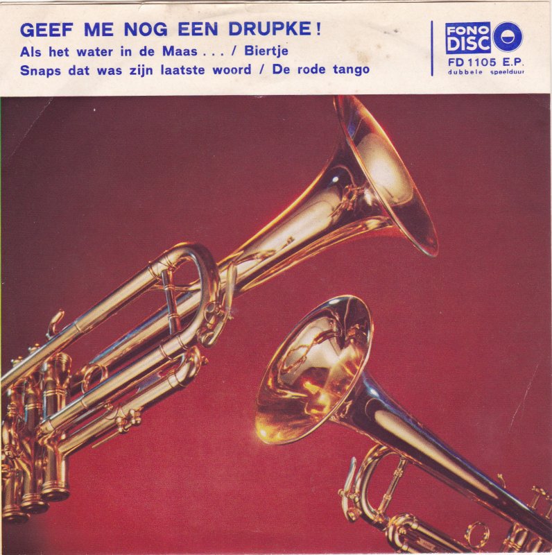 Riet En Jaap, De Bierbaarden - Geef Me Nog Een drupke! 37863 Vinyl Singles EP Vinyl Goed / Hoes Goed