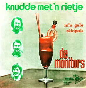 Monitors - Knudde Met 'n Rietje 25179 Vinyl Singles Vinyl Goed / Hoes Goed