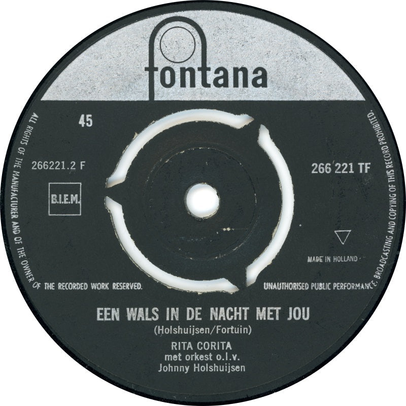 Rita Corita - Nog Vele Jaren 39928 Vinyl Singles Vinyl Goed / Hoes Goed