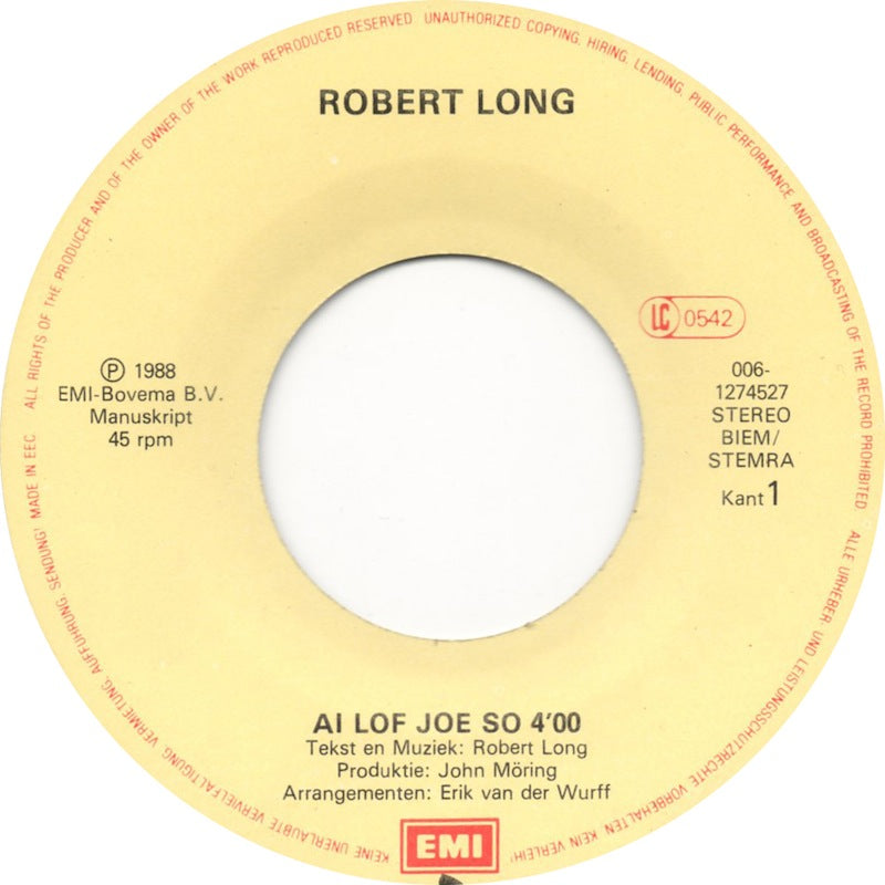 Robert Long - Ai Praise Joe So 14500