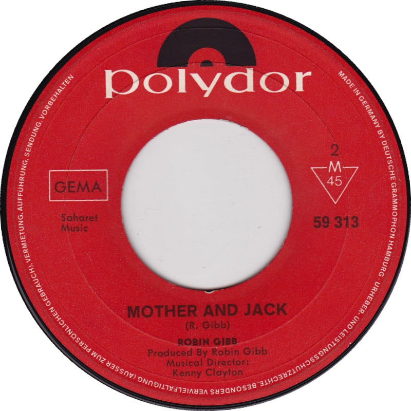 Robin Gibb - Saved By The Bell 26814 Vinyl Singles Vinyl Goed / Hoes Generic