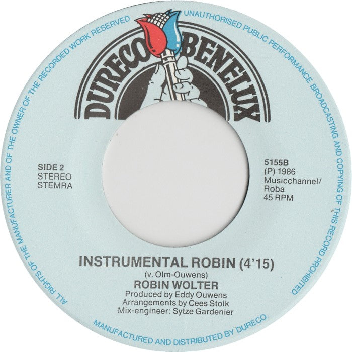 Robin Wolter - Back In My Arms Again 25784 Vinyl Singles Vinyl Goed / Hoes Goed