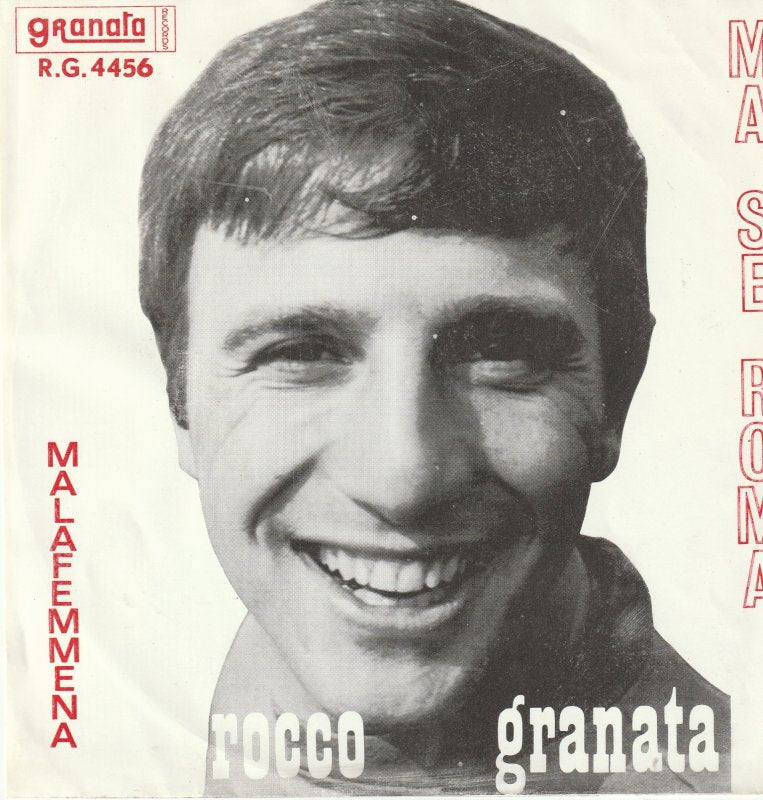 Rocco Granata - Ma Se Roma Non Fù Fatta In Un Giorno 37243 Vinyl Singles Vinyl Goed / Hoes Goed