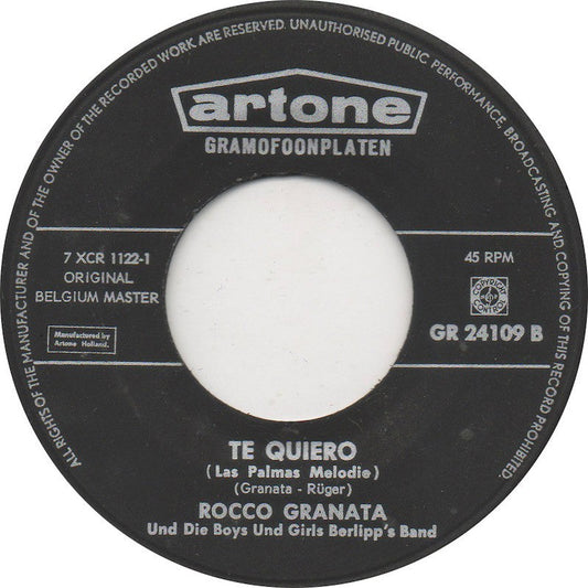 Rocco Granata - E' Primavera 01254 Vinyl Singles Vinyl Goed / Hoes Generic